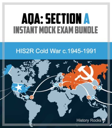 AQA HIS2R Cold War Section A: Instant Mock Bundle – 1945-1991