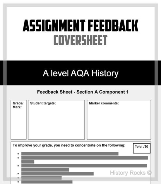 Assignment Coversheet